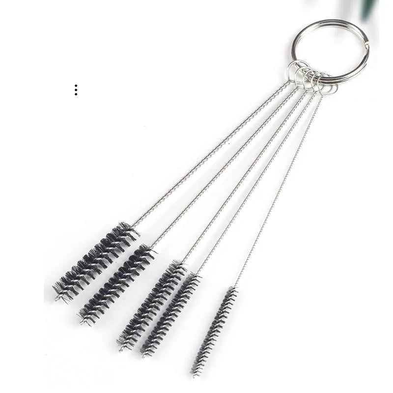 Cepillos Limpieza Pipa (Set) – Nylon y acero inoxidable ¡Todo Chido!