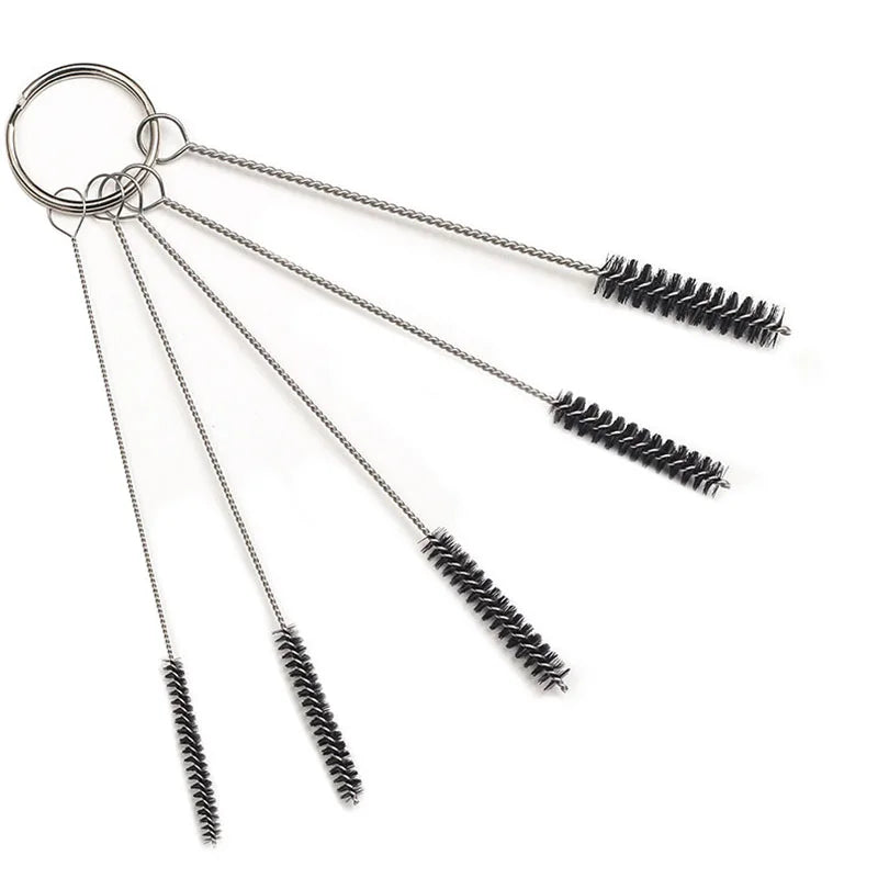 Cepillos Limpieza Pipa (Set) – Nylon y acero inoxidable ¡Todo Chido!