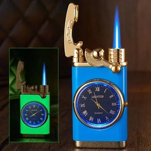 Encendedor Reloj Jet – Doble tubo, para exteriores ¡Todo Chido!