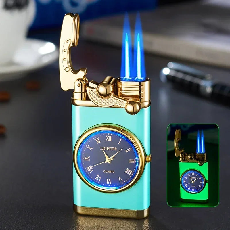Encendedor Reloj Jet – Doble tubo, para exteriores ¡Todo Chido!