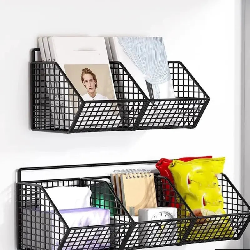 Cesta de Almacenamiento de Cocina Montada en Pared ¡Todo Chido!