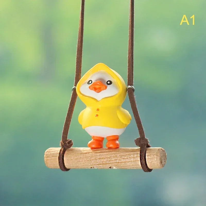 Patito Colgante Animado para Espejo Retrovisor