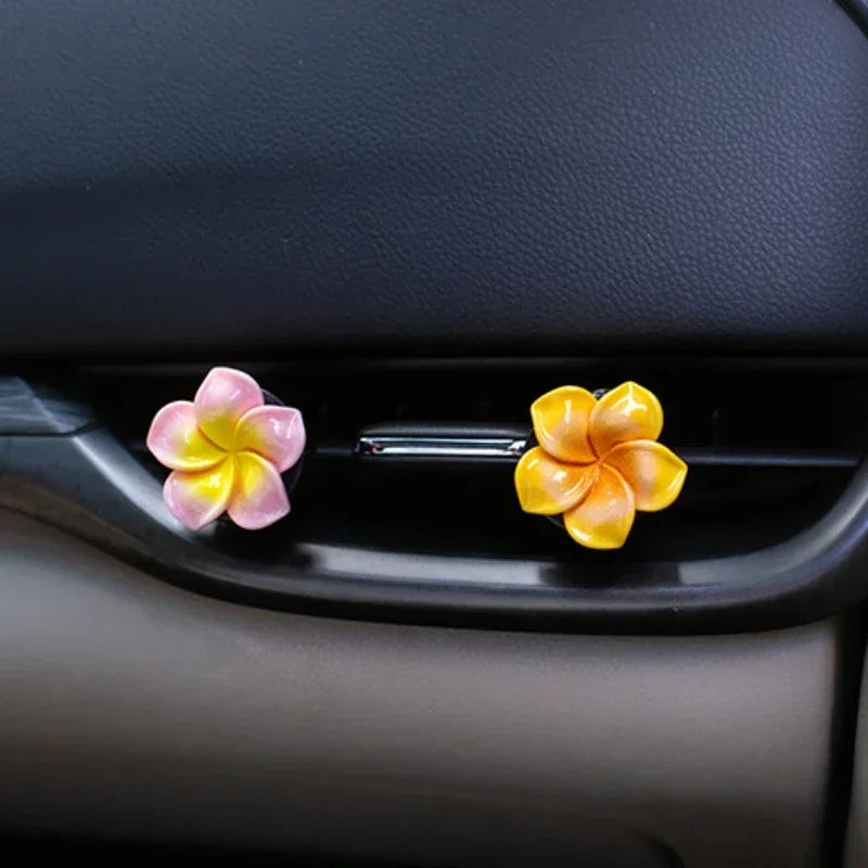 Clip Aromatizante Floral para Aire Acondicionado de Auto