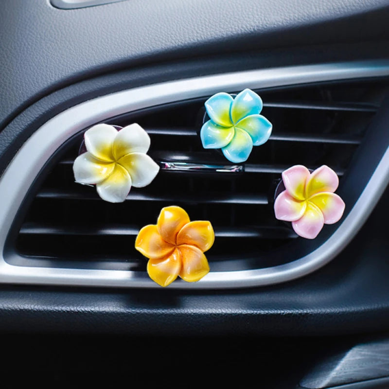 Clip Aromatizante Floral para Aire Acondicionado de Auto