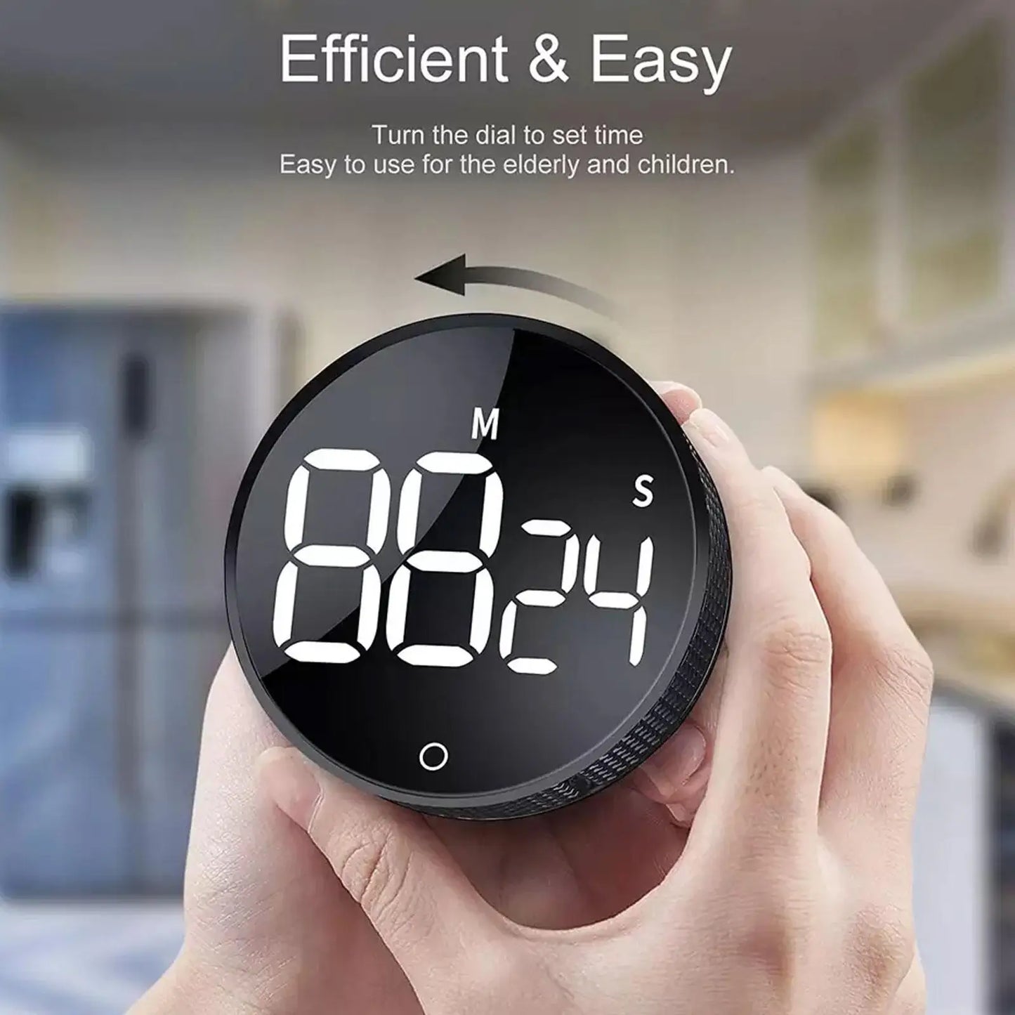 Timer de Cocina y Estudio – Cuenta Regresiva con Alarma
