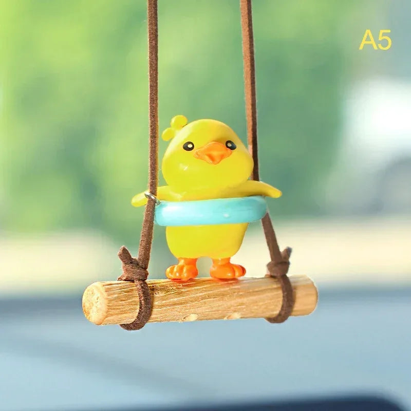 Patito Colgante Animado para Espejo Retrovisor