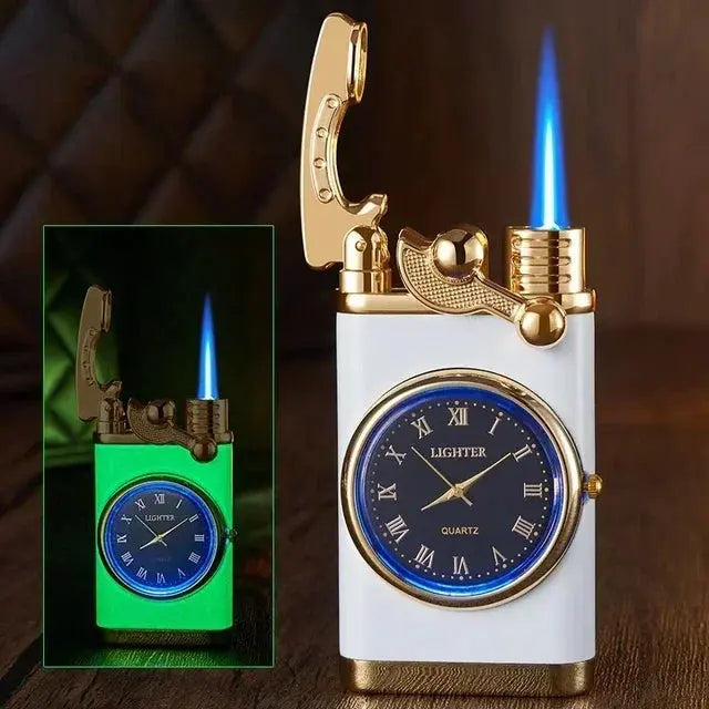 Encendedor Reloj Jet – Doble tubo, para exteriores ¡Todo Chido!