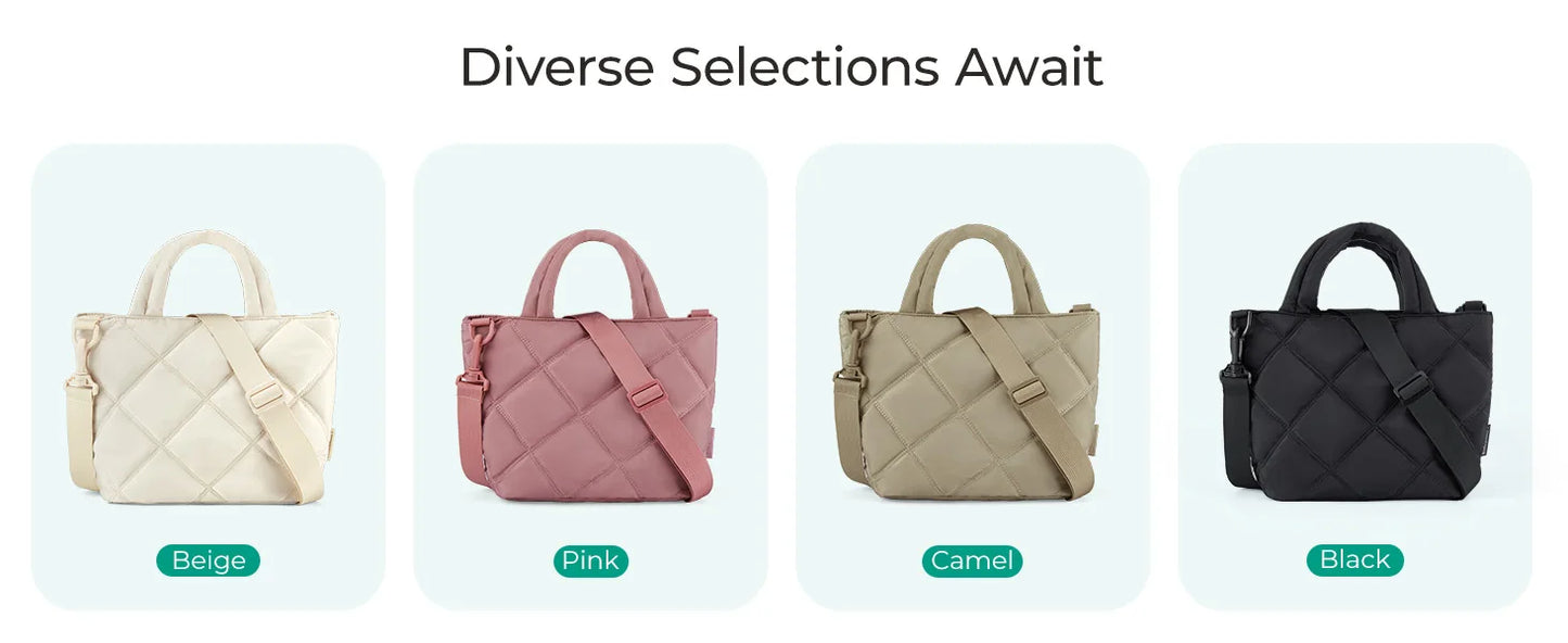 Bolso Mini Acolchado BAGSMART para Mujer
