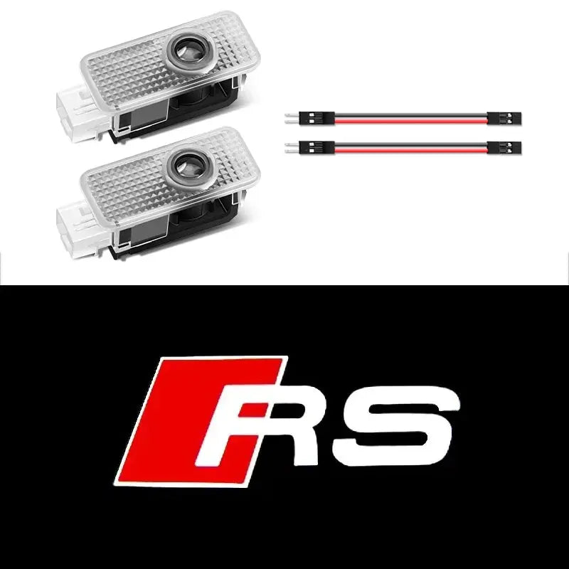 Luces de Bienvenida LED para Puerta – Proyector Decorativo Compatible con Audi - ¡Todo Chido!