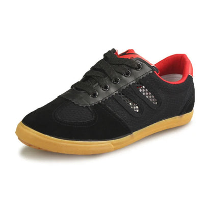 USHINE EU35-45 Volleyball Training Wushu KungFu Sports Canvas Students ShuangXing Shoes Men and Women