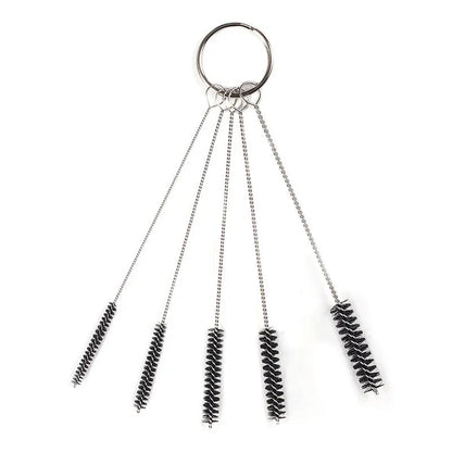 Cepillos Limpieza Pipa (Set) – Nylon y acero inoxidable ¡Todo Chido!