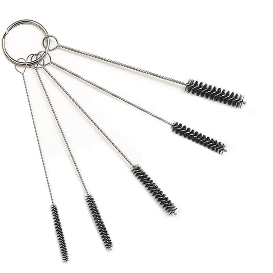 Cepillos Limpieza Pipa (Set) – Nylon y acero inoxidable ¡Todo Chido!