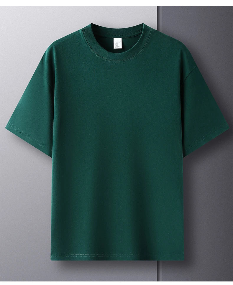 T-Shirt 100% Algodón Cuello Redondo