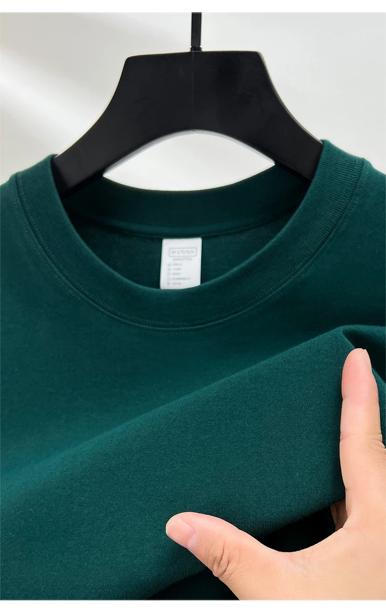 T-Shirt 100% Algodón Cuello Redondo