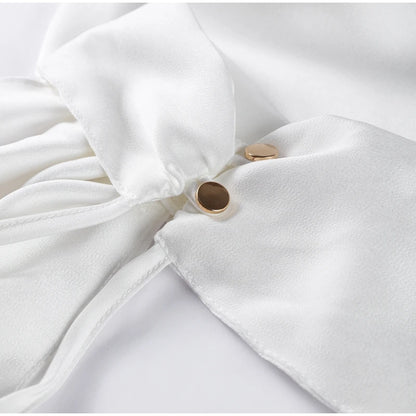 Vestido Largo Elegante sin Hombros para Mujer