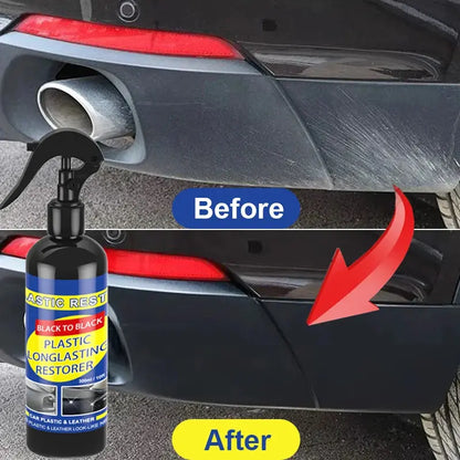 Restaurador de Plástico para Auto – Brillo Negro y Reparación de Interior - ¡Todo Chido!