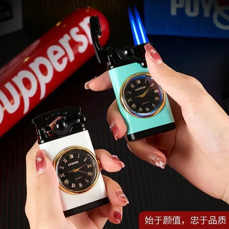 Encendedor Reloj Jet – Doble tubo, para exteriores ¡Todo Chido!