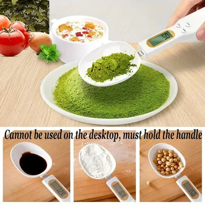 Cuchara con Báscula Electrónica de Cocina 500g/0.1g ¡Todo Chido!