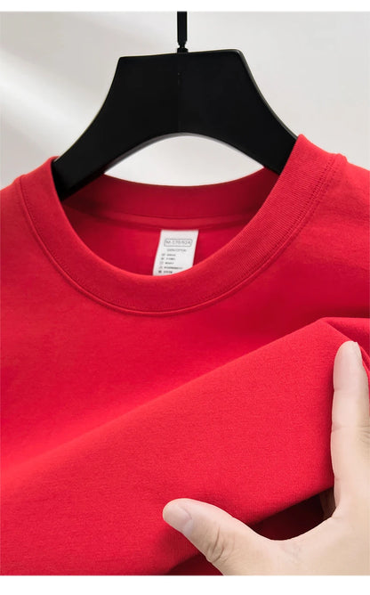 T-Shirt 100% Algodón Cuello Redondo