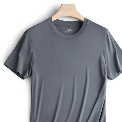 Tshirt Spandex para Hombres Cuello Crew