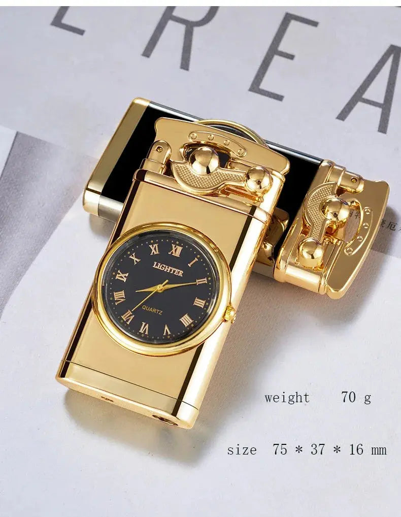 Encendedor Reloj Jet – Doble tubo, para exteriores ¡Todo Chido!