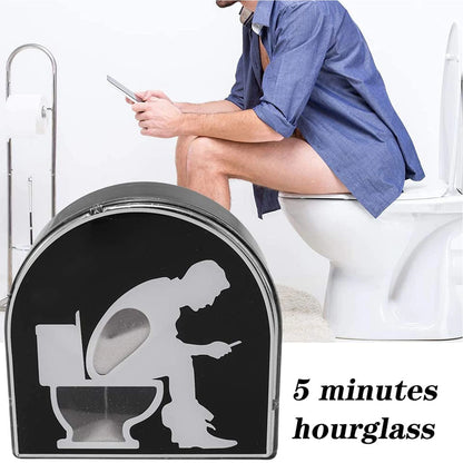5-minute hourglass toilet hourglass timer creative toilet hourglass, childrens brush timing tool, home garden home decoration