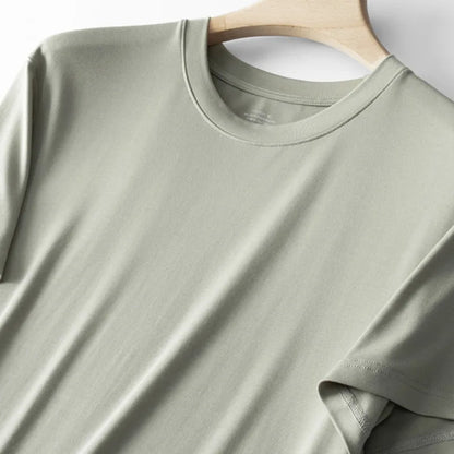 Tshirt Spandex para Hombres Cuello Crew