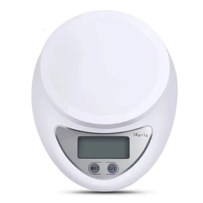 Báscula Digital Portátil 5kg con Bandeja