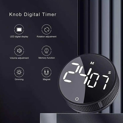 Timer de Cocina y Estudio – Cuenta Regresiva con Alarma
