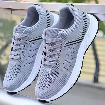 2025 Men's casual versatile shoes, fashionable sports shoes, breathable running shoes, outdoor walking training tennis shoes