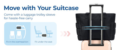 BAGSMART Bolsa Puffer ligera y cómoda