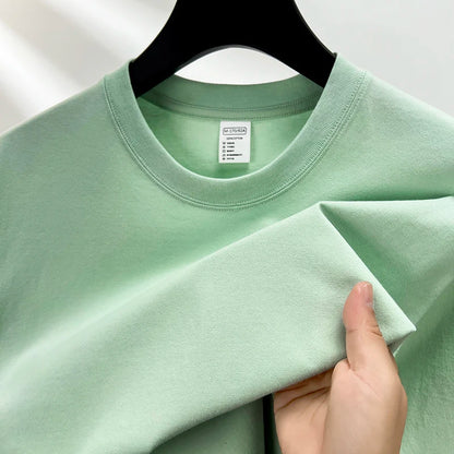 T-Shirt 100% Algodón Cuello Redondo