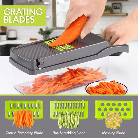 Rayador Multifuncional para Frutas y Verduras ¡Todo Chido!