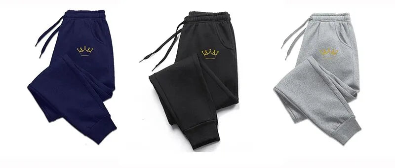 Pants Gold Crown Casuales de Ejercicio para Hombres