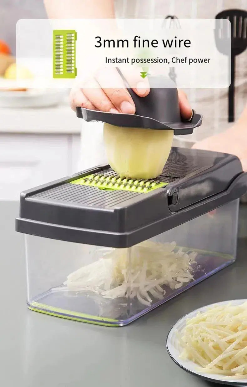 Rayador Multifuncional para Frutas y Verduras ¡Todo Chido!