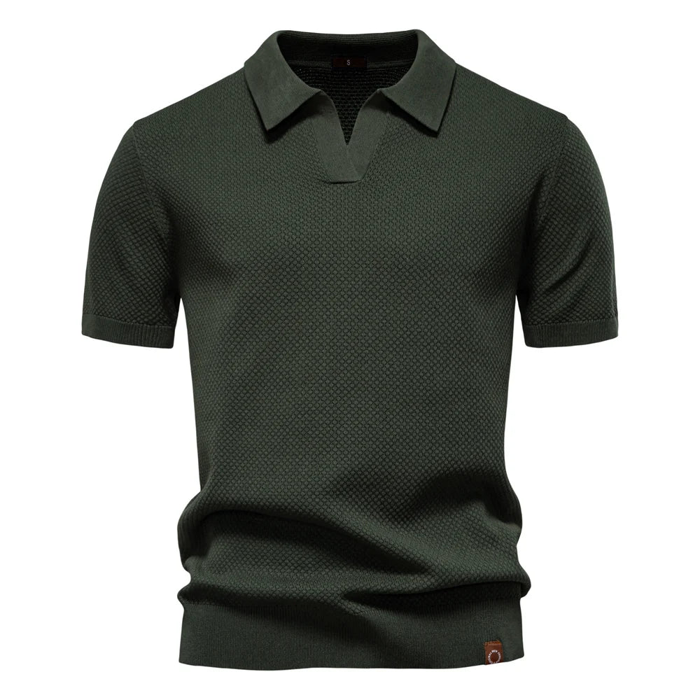 AIOPESON Playera Tipo Polo Hombre