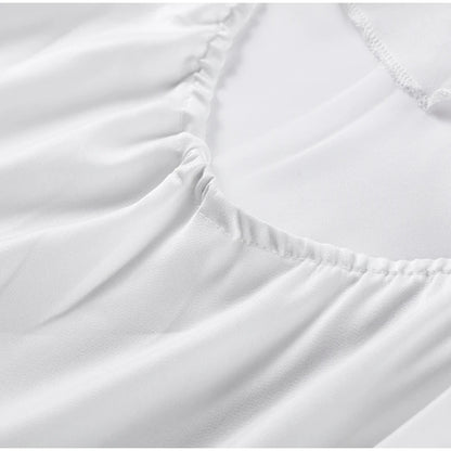 Vestido Largo Elegante sin Hombros para Mujer