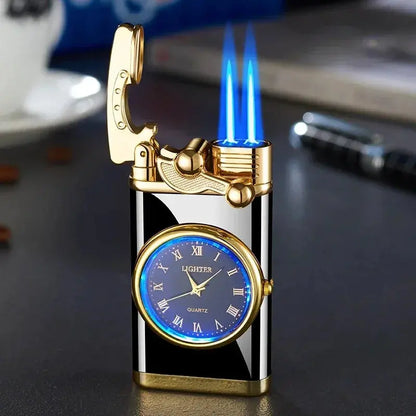 Encendedor Reloj Jet – Doble tubo, para exteriores ¡Todo Chido!