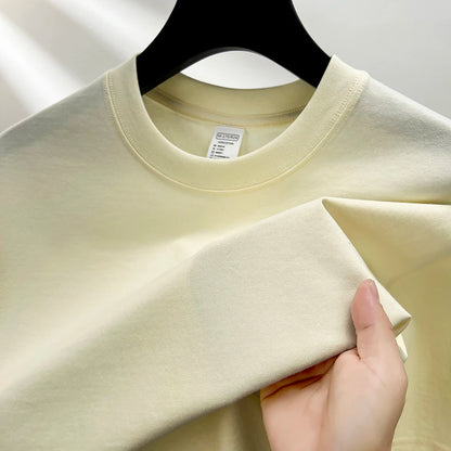 T-Shirt 100% Algodón Cuello Redondo