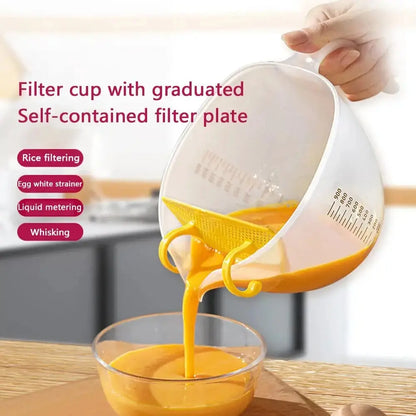 Taza de Batido con Filtro – Accesorio de Cocina Práctico - ¡Todo Chido!