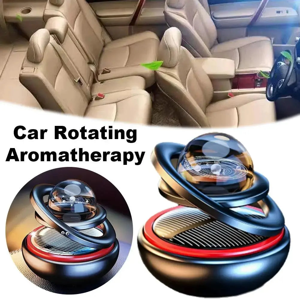 Aromaterapia Solar para Auto – Bola cristal doble - ¡Todo Chido!
