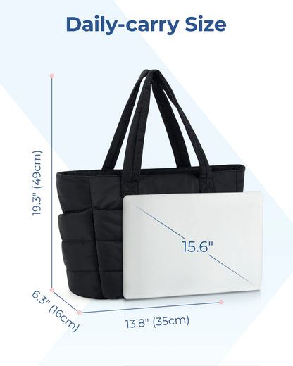 BAGSMART Bolsa Puffer ligera y cómoda