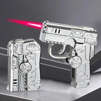 Encendedor Pistola Giratoria 2025 – Multifuncional, antiviento - ¡Todo Chido!