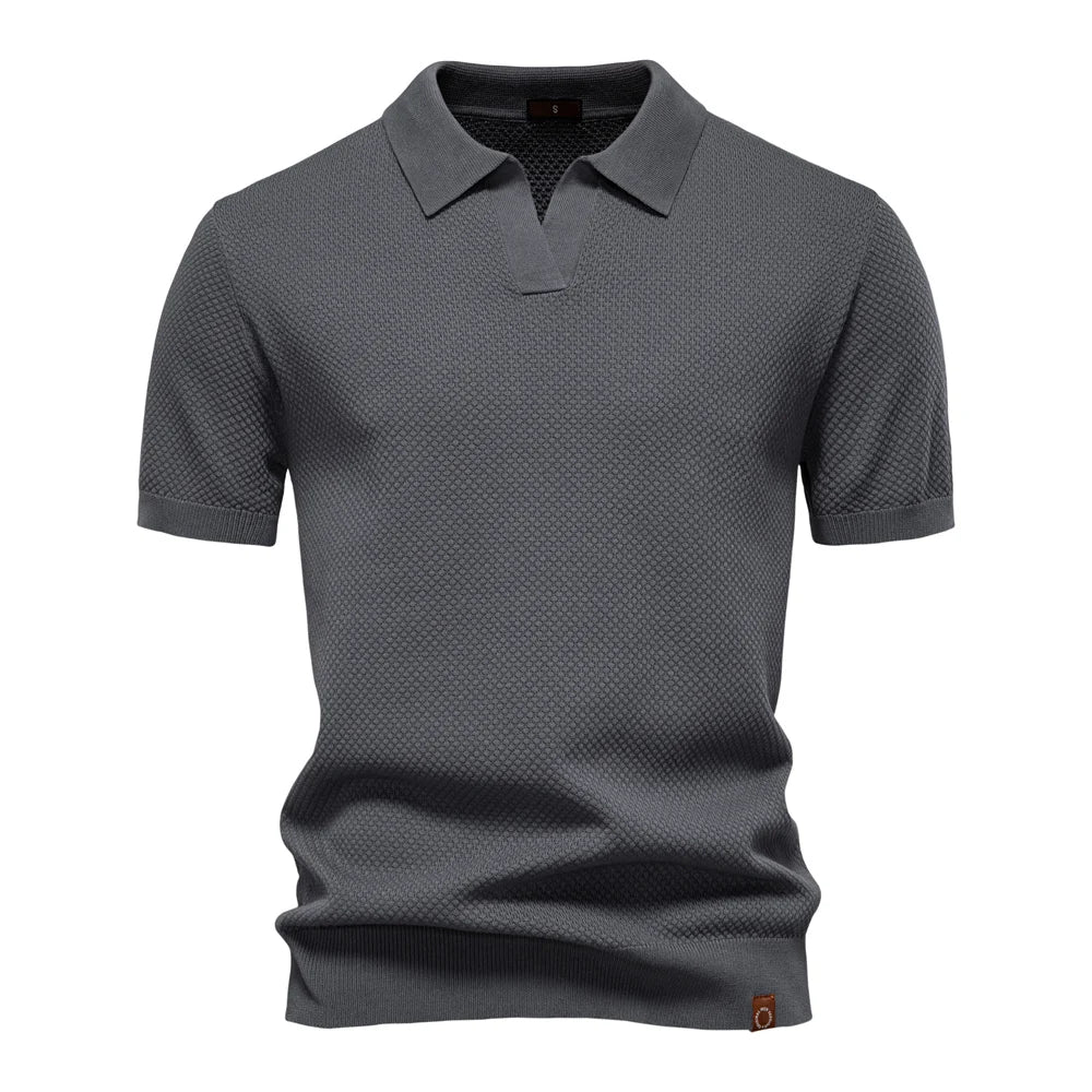 AIOPESON Playera Tipo Polo Hombre