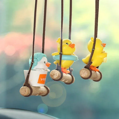 Patito Colgante Animado para Espejo Retrovisor