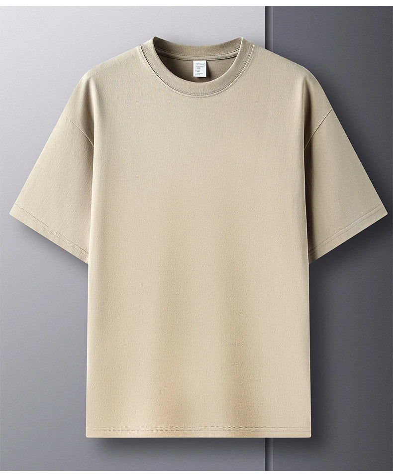 T-Shirt 100% Algodón Cuello Redondo