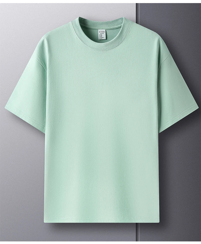 T-Shirt 100% Algodón Cuello Redondo