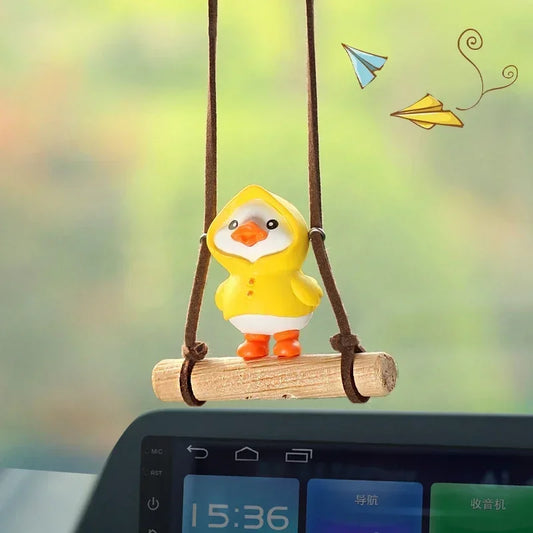 Patito Colgante Animado para Espejo Retrovisor