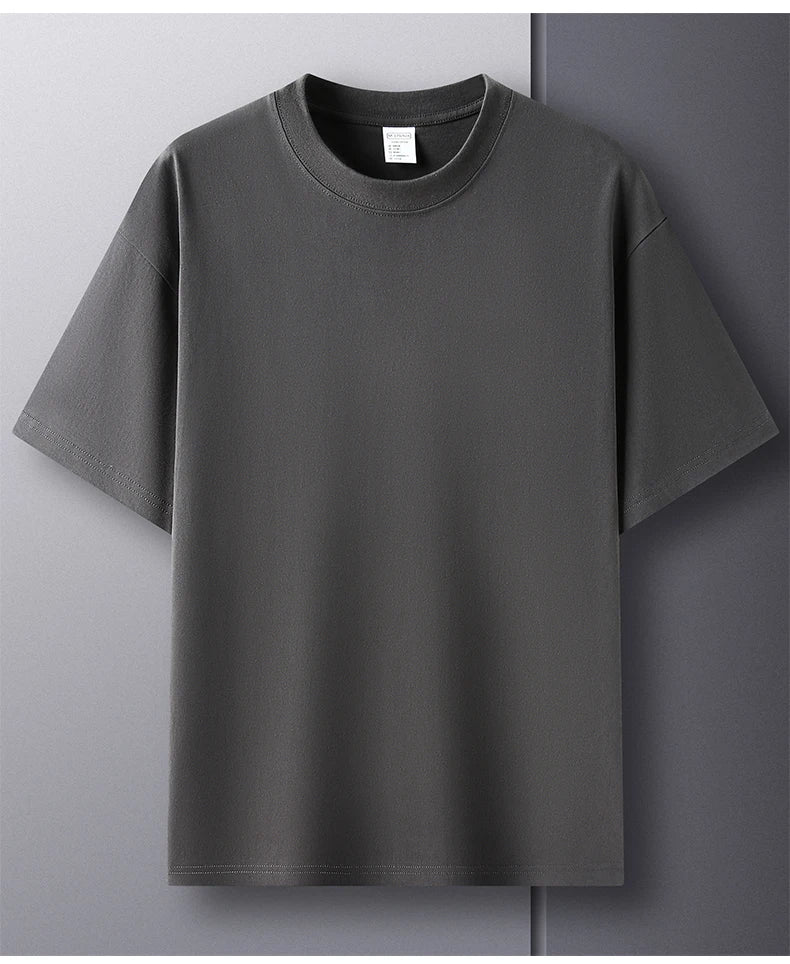 T-Shirt 100% Algodón Cuello Redondo