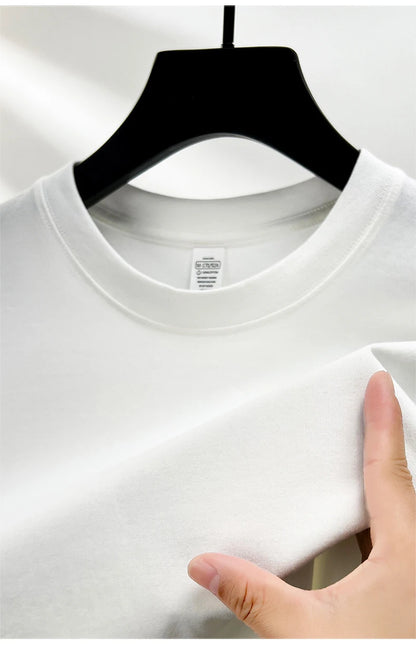 T-Shirt 100% Algodón Cuello Redondo